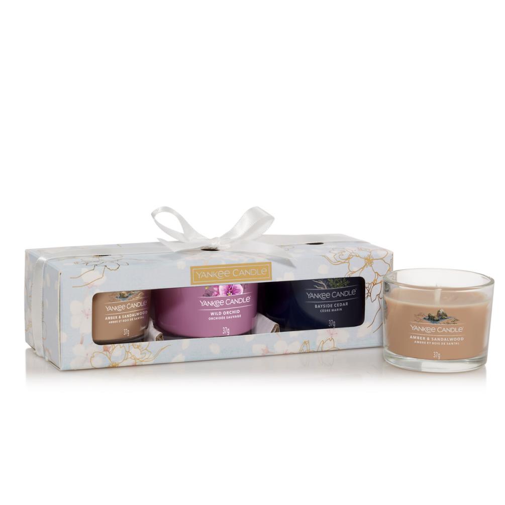 Yankee Candle Signature 3 Filled Votive Candle Gift Set Extra Image 1